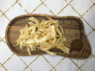 Горбуша соломка солено-сушеная: Кальмар полукольца