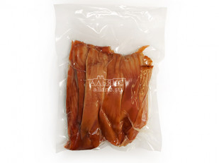 Осьминог (ломтики из филе кальмара): Кальмар со вкусом краба (Мясо краба) (Премиум)