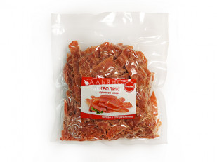 Арахис в глазури: Кролик вяленый (строганина)