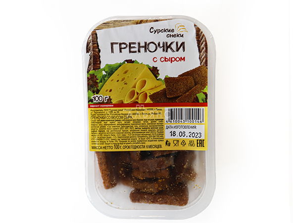 Сурские гренки со вкусом Сыра (100 гр) в Армавире