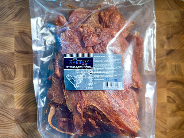 Мясо (АЛЬЯНС) вяленое курица 500гр "С халапеньо" в Армавире