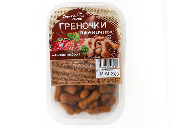 Сурские (ПШЕНИЧНЫЕ) Копченая колбаска (100 гр) в Армавире