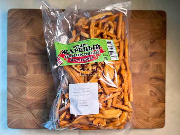 Жареный сыр "ВКУСНЯШКА" (Оливковый) 500гр. в Армавире