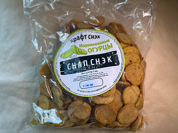 Снапсы ПШЕНИЧНЫЕ "Маринованные огурцы" в Армавире