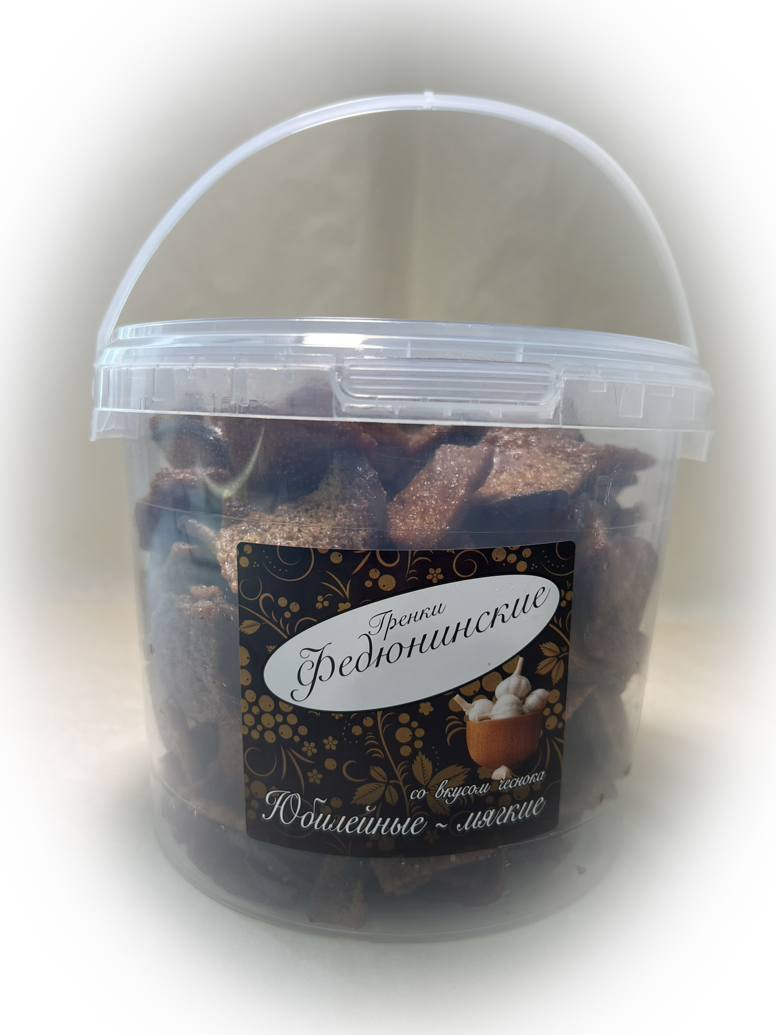Гренки "ФЕДЮНИНСКИЕ" "Чеснок" (ведро 900 гр.) в Армавире