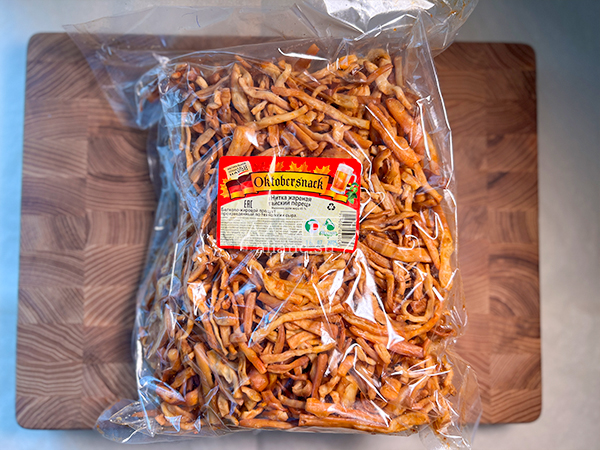 Нитка ЖАРЕНАЯ "Тайский перец" Oktobersnack 1 кг (сырный продукт) в Армавире