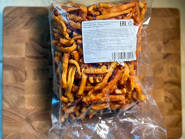 Нитка ЖАРЕНАЯ  Oktobersnack1 кг (сырный продукт) в Армавире