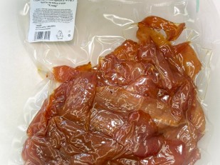 Кальмар со вкусом краба (Мясо краба) (Премиум): Мясо Чипсы куриные 