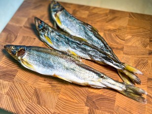 Мясные снеки: Корюшка без икры вяленая ГОСТ (крупная)