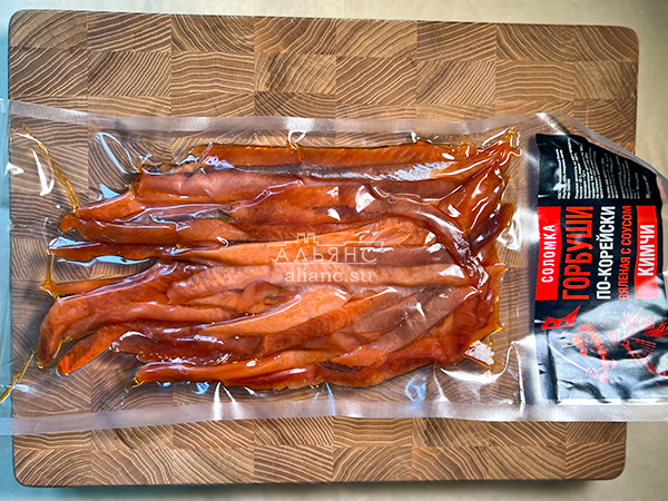 Горбуша соломка по-корейски в Армавире