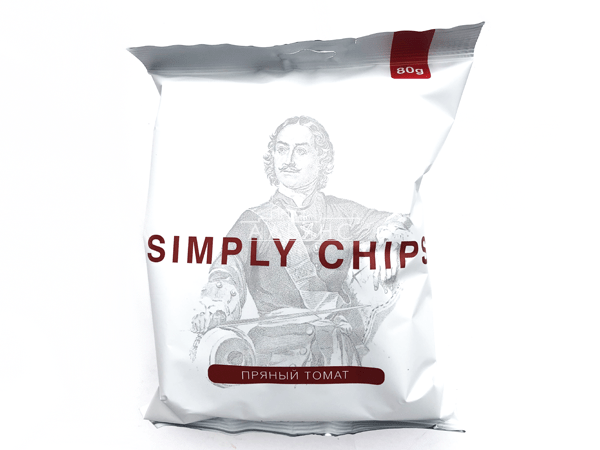 Картофельные чипсы "Simple chips" Пряный томат 80 гр. в Армавире